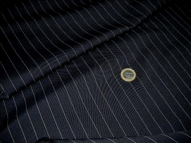 Stretch lycra noir rayures tennis blanches 2