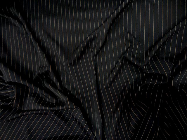 Stretch noir rayures tennis cuivrees 2