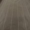 Taffetas ameublement taupe rayures blanc casse 1 