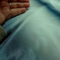 Taffetas bandes degradees bleu petrole 2