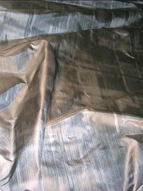 Taffetas beige grise imitant tissage relief 1 