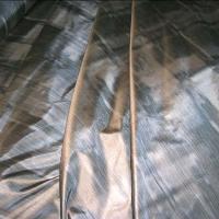 Taffetas beige grise imitant tissage relief 2 