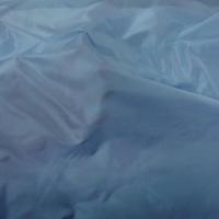 Taffetas bleu ciel reflets blancs 1 