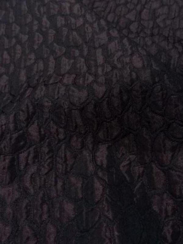 Taffetas changeant damasse reptile rouge bordeaux 3 