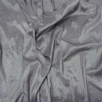 Taffetas changeant faconne gris metal08