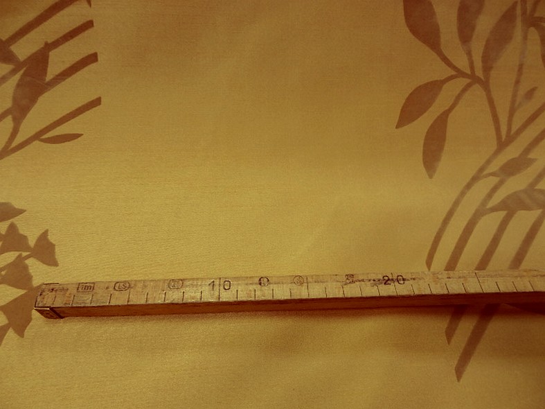 Taffetas d ameublement teinte mais motifs appliques velours aigrettes de pissenlit 3