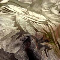 Taffetas damasse mordore rose larges fleurs 5 1