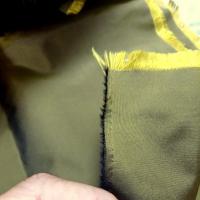 Taffetas de soie mordore 3