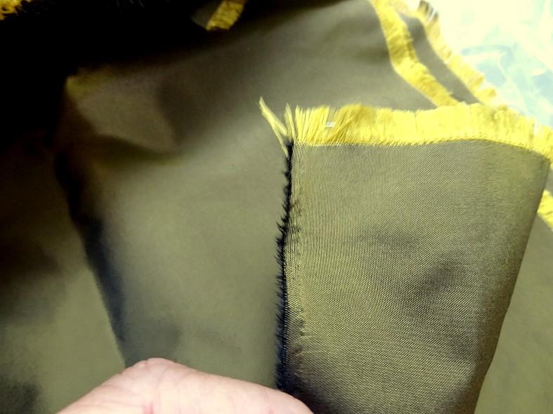 Taffetas de soie mordore 3