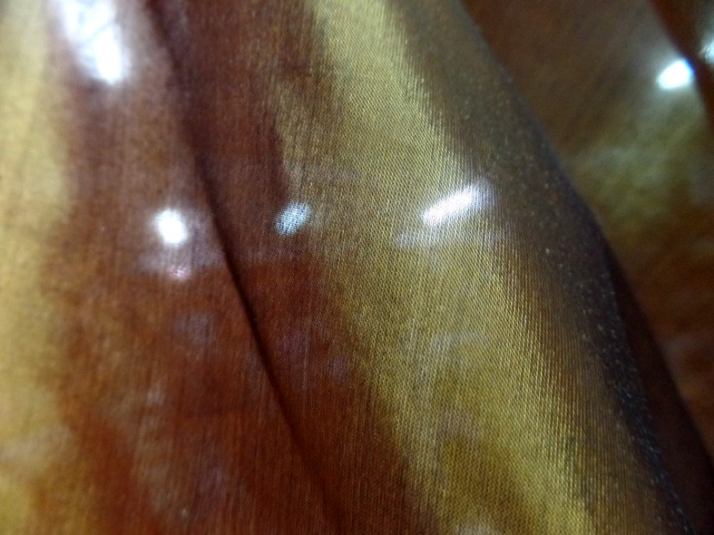 Taffetas de soie mordore 4