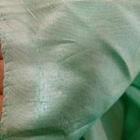 Taffetas de soie vert jade nacre 3 