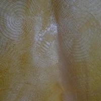 Taffetas faconne or et blanc 5 