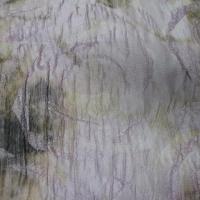 Taffetas faconne rose clair kaki 2