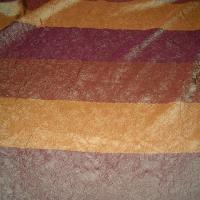 Taffetas froisse raye large aspect givre 2