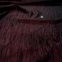 Taffetas froisse rouge bordeaux 0 1