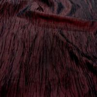 tissu taffetas froisse rouge bordeaux