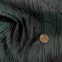 Taffetas froisse vert reflets rouges 3