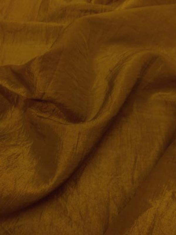 Taffetas froisse vieil or jaune orange 4 2 