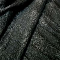 Taffetas gris fonce motifs gris moyen 1