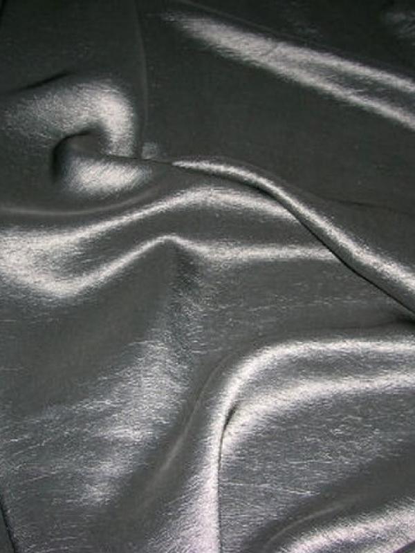 Taffetas gris metal aspect papier velin 1 