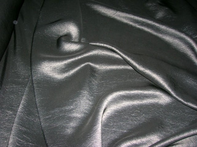 Taffetas gris metal aspect papier velin 1