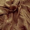 Taffetas jacquard teinte speculoos 1