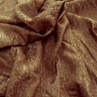 Taffetas jacquard teinte speculoos 1