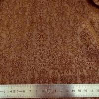 Taffetas jacquard teinte speculoos 2 