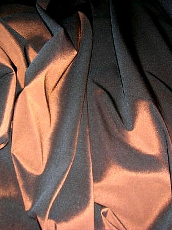 Taffetas lycra reflets caramel