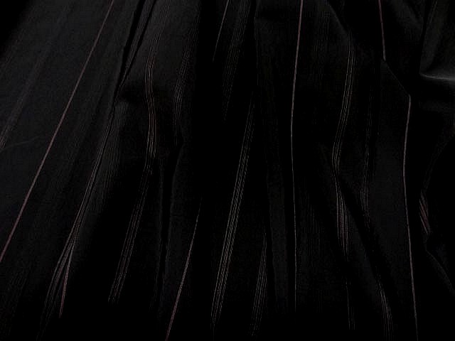 Taffetas noir rayures chair 1