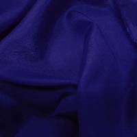 Taffetas polyseter viscose bleu 1