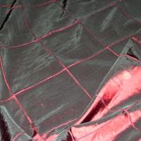 Taffetas rouge bordeaux coutures arlequin 2 