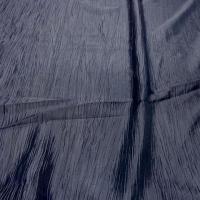 Taffetas souple froisse bleu zinc4