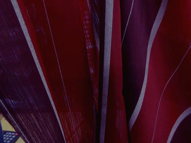 Taffetas velours ameublement rayures fushia pjpg 1