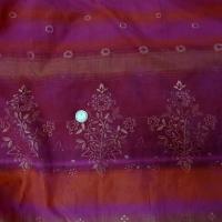 Taffettas faconne rose dore1