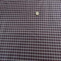 Tergal a carreaux beige et marine 3