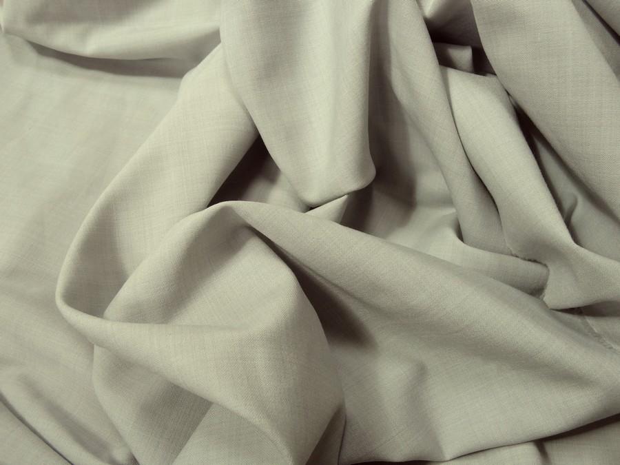 Tergal elasthane gris perle 1