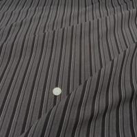 Tergal polyester rayures tons taupe 1 4