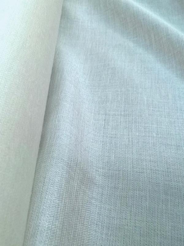 Thermocollant ou triplure coton melange tisse blanc casse 2 