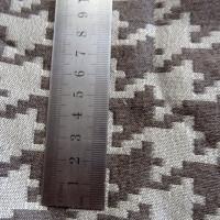 Tissu bandes pied de poule géant 02