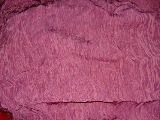 Tissu accordéon framboise rose 3