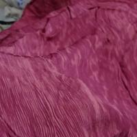 Tissu accordéon framboise rose 4