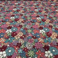 Tissu ameublement fouillis de fleurs 2 