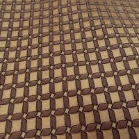 Tissu ameublement motif cannage cafe mordore 2 