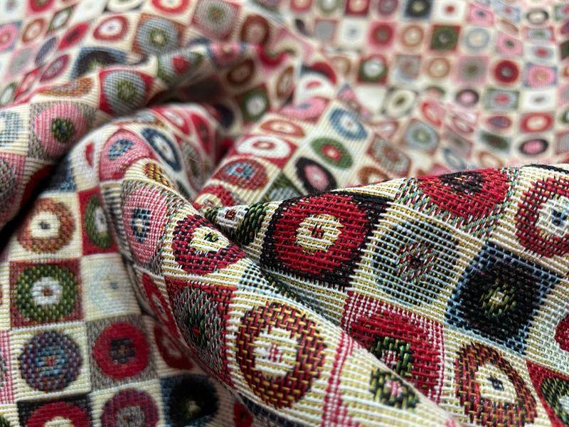 Tissu ameublement motif geometrique art deco10