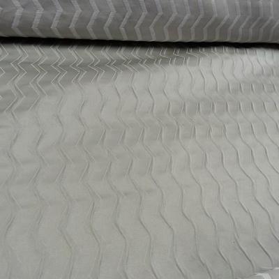 Tissu ameublement zig zag grege 1 