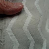 Tissu ameublement zig zag grege 3 