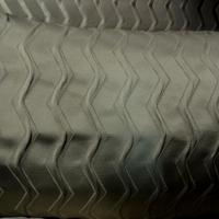 Tissu ameublement zig zag gris beton 2 
