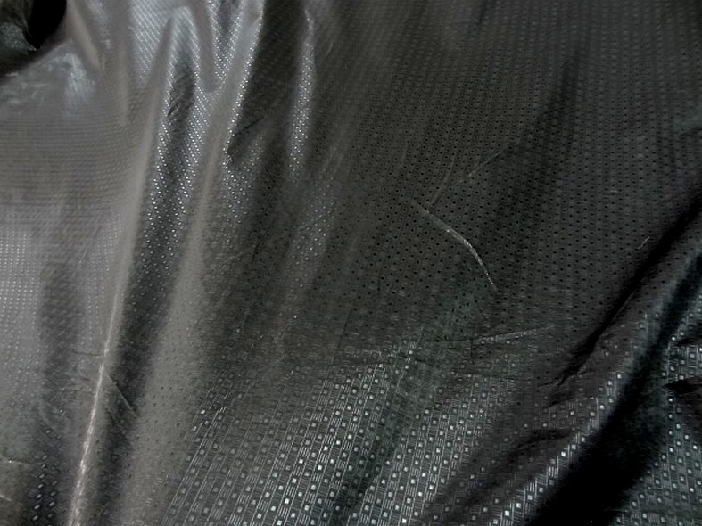 Tissu coton melange teinte reglisse petit motif vintage 6