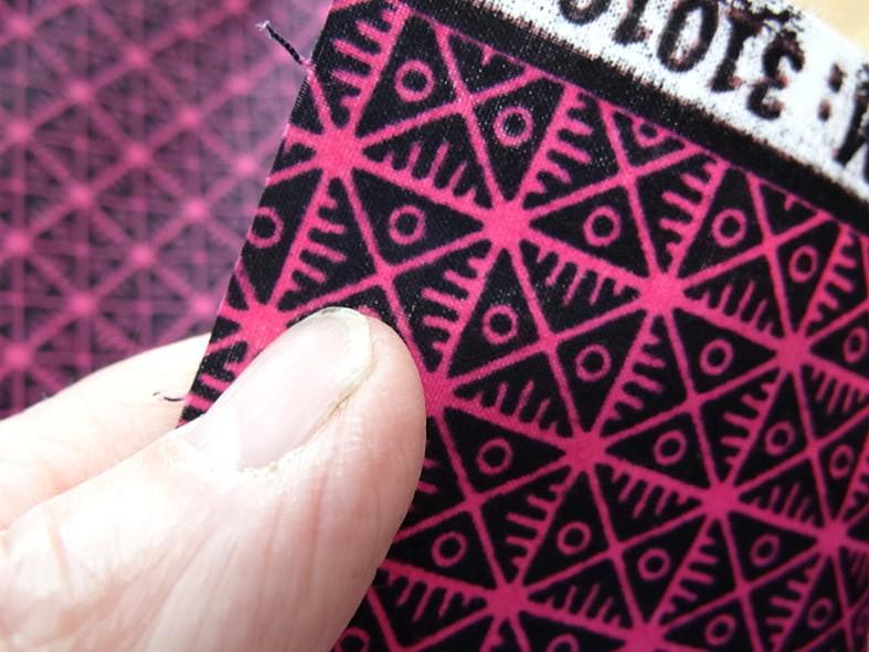 Tissu coton wax corail rose